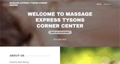 Desktop Screenshot of massageexpress.net